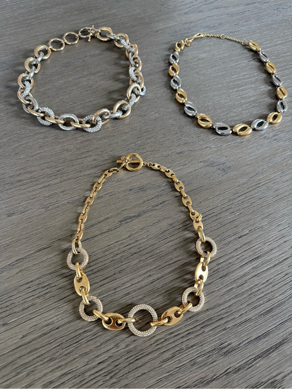Ann Taylor statement necklaces - set of 3